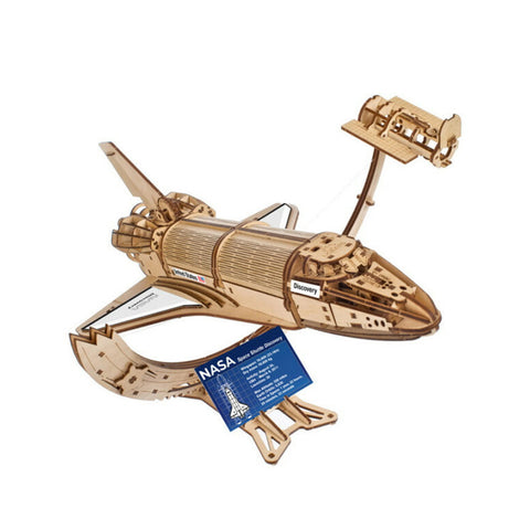 Ugears NASA Space Shuttle Discovery Mechanical Model DIY Kit