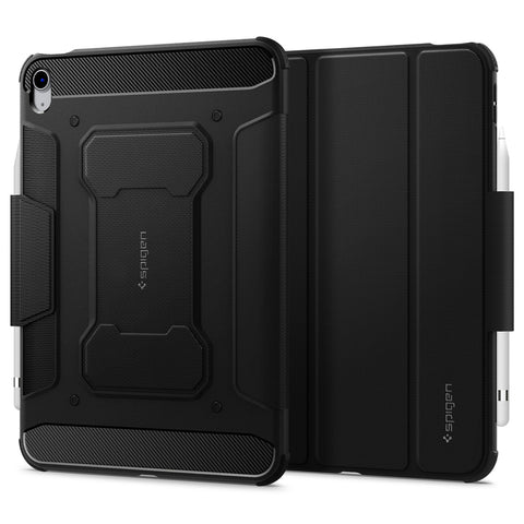 Spigen Apple iPad 11 A16 2025 /10.9 2022 Rugged Armor Pro Case (Black)