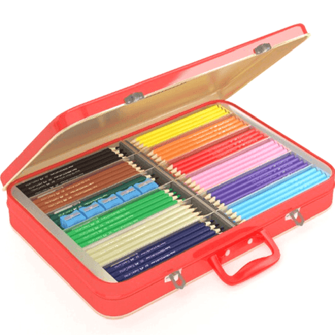 Faber-Castell 300 WaterColour Pencils Set 12 with Sharpeners