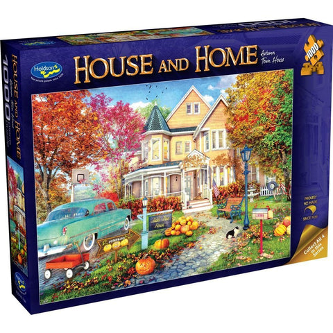 1000pc House and Home: Autumn Town House