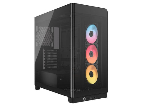 Corsair FRAME 4500X RS-R ARGB Panoramic Glass Mid-Tower Case - Black