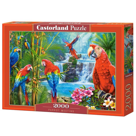 Castorland 2000-Pieces Parrot Meeting Puzzle