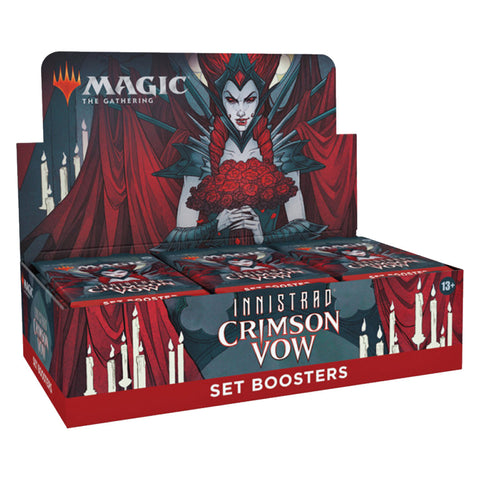 Wizards Of The Coast Magic Innistrad Crimson Vow Set Booster Box MTG