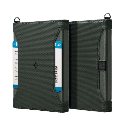 Spigen Universal Lifestyle and Travel Passport Holder Lifestyle and Travel - Military Green