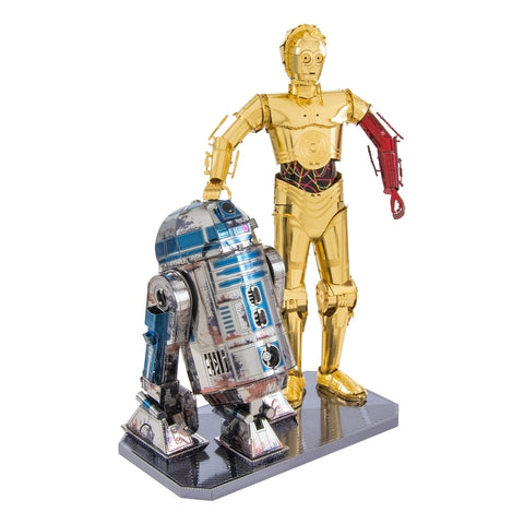 Metal Earth - 3D Metal Model Kit - Star Wars - C-3PO and R2-D2