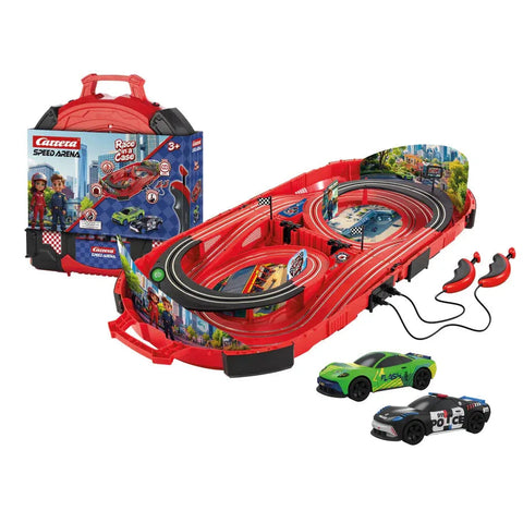 Carrera First Speed Arena Police Chase in Carry Case