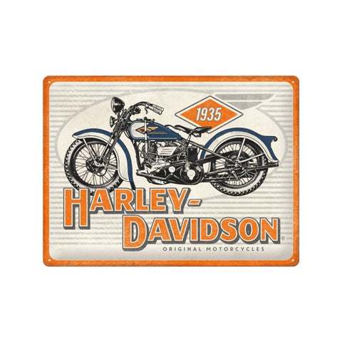 Nostalgic-Art Large Sign Plaque 30x40cm Harley-Davidson Motorcycles 1935