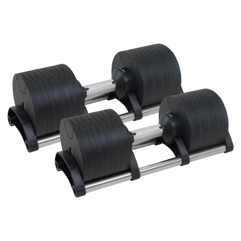 Powertrain 2 x 36kg Eon Dial-Up Adjustable Dumbbell