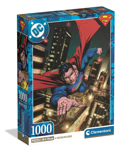 1000pc Superman Design 2 (Poster Included) Puzzle