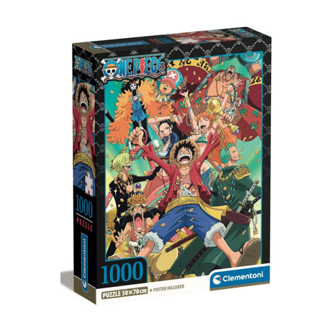Clementoni One Piece 1000pc Jigsaw Puzzle Set Design 2
