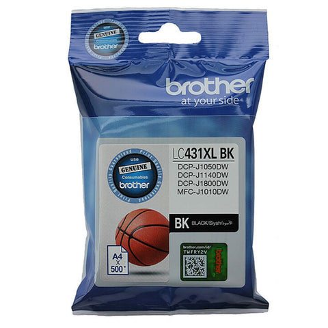 Brother LC431XL Black Ink Cartridge LC-431XLBK