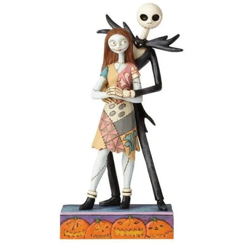 Jim Shore Disney Traditions - Nightmare Before Christmas Jack and Sally - Fated Romance