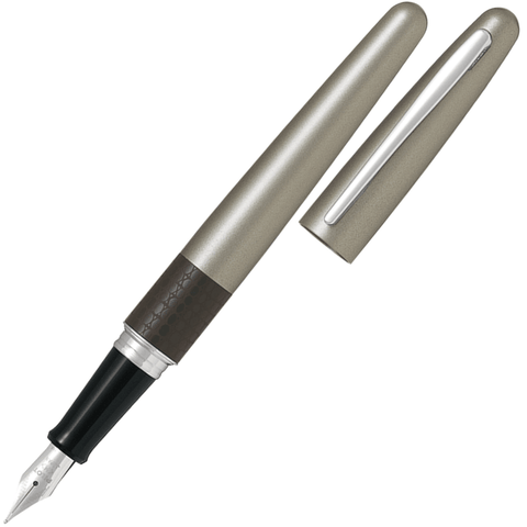 Pilot Metropolitan MR2 Fountain Pen Medium Nib Black (Lizard Grey)