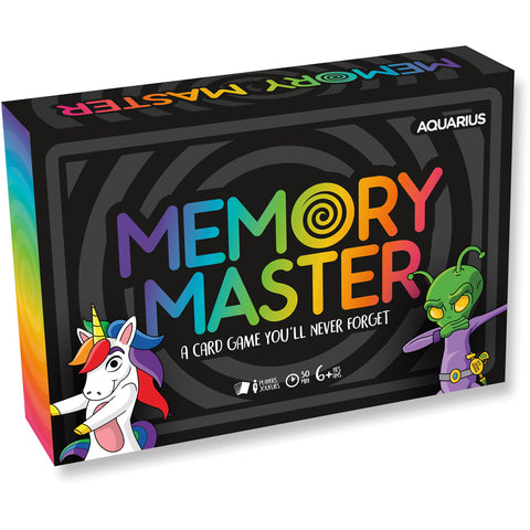 Aquarius Memory Master Card Game Original Edition Kids/Children Fun Play 6y+
