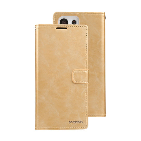 Goospery Bluemoon Diary for Samsung Galaxy S24 Ultra - Gold