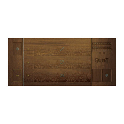 No Loading Games The Witcher Gwent Original Wood 1-Player Playmat