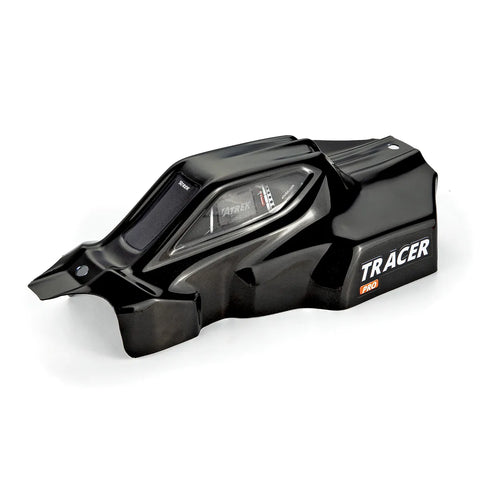 Atrek 1/10 Tracer Pro Buggy Painted Body Shell - Stealth Black