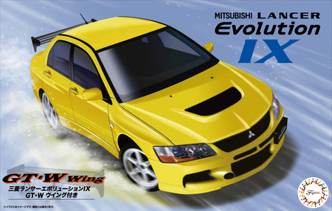 Fujimi 1/24 Mitsubishi Lancer Evolution IX GSR (with GT Wing) (ID-329)