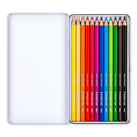 Staedtler Design Journey Watercolour Pencils, Assorted Colours, 12Pk