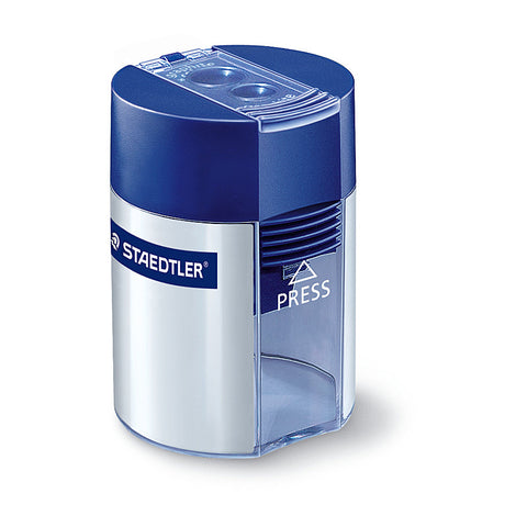 Staedtler Double Hole Tub Sharpener (Blue) [Box 10]