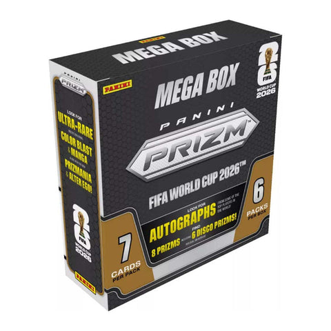 Panini Prizm World Cup Soccer 2026 Mega Box