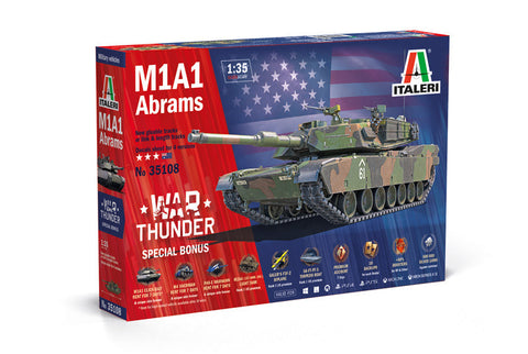 Italeri 1/35 M1A1 Abrams War Thunder Series