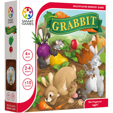 Smart Games Grabbit 2-4 Players Memory Board Game