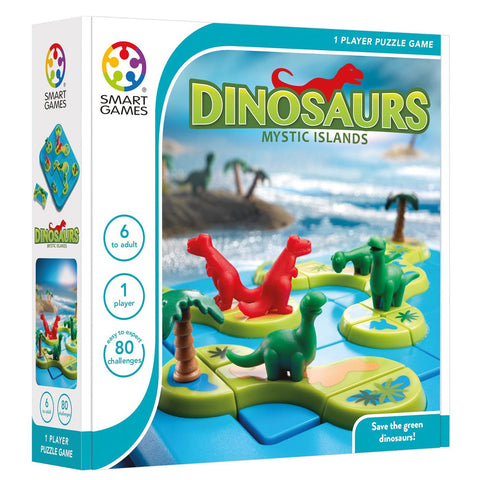 Smart Games Dinosaurs Mystic Islands Puzzle Game