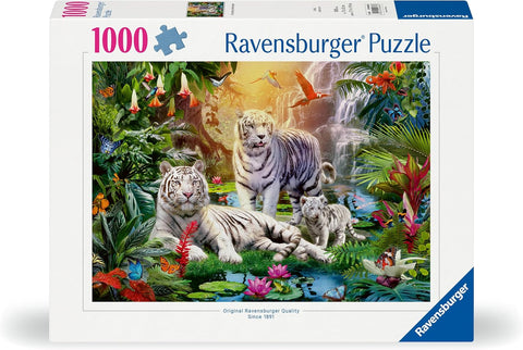 Ravensburger 1000pc White Tiger Family Puzzle