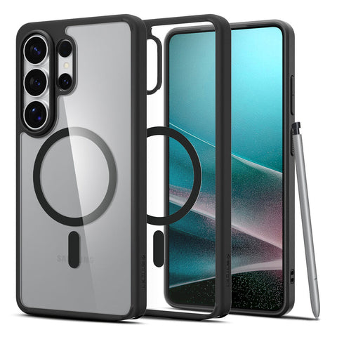 Spigen Galaxy S26 Ultra Ultra Hybrid (MagFit) Case (Black)