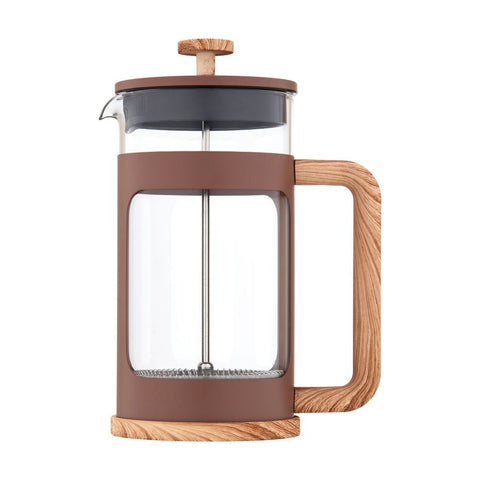Euroline Plunger French Press Coffee Maker Durable Glass 350ml (Latte)