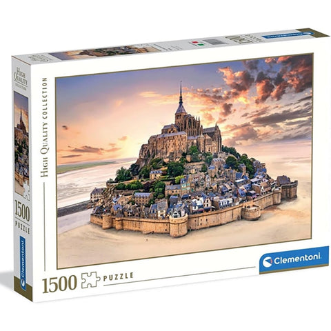 Clementoni The Mont Saint-Michel Rising 1500 Piece Jigsaw Puzzle