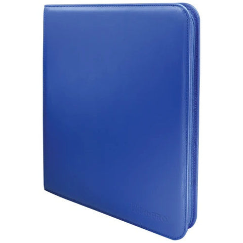 Ultra Pro: UP15740 Vivid 12-Pocket Zippered PRO-Binder (Blue)