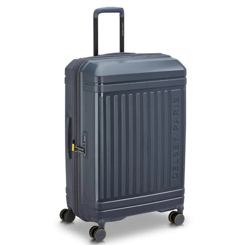Delsey Lutece Lightweight EXP Large Suitcase - Anthracite