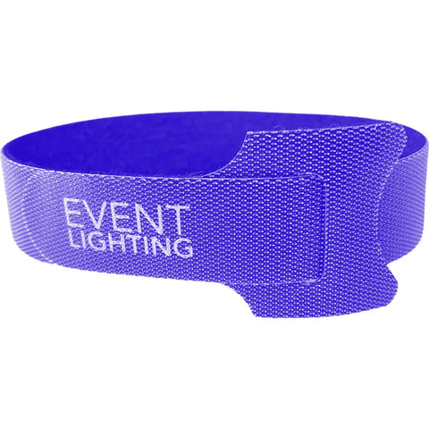 Event Lighting VT50L150B - Velcro Tie 50-Pack (Blue)