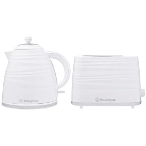 Westinghouse Kettle and Toaster Set 1.7L (White)