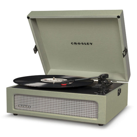 Crosley Voyager Bluetooth Portable Turntable (Sage)