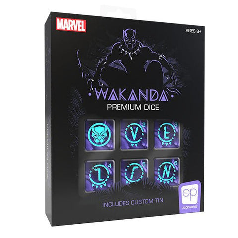 The Op Premium Dice Set: Marvel Black Panther