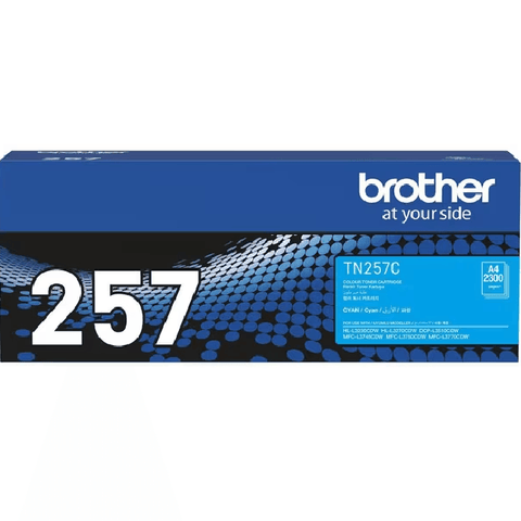 Brother TN257 Toner Ink Cartridge Cyan Genuine TN-257C