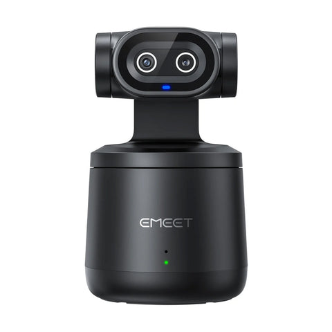 Emeet PIXY Wireless AI PTZ 4K Streaming Camera Portable Black 8H Battery