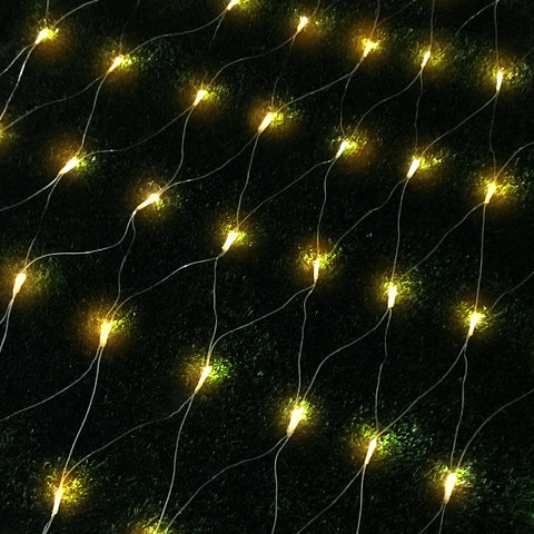 Jingle Jollys ChristmasLights  4mx6m Net String Light 1000 LED Warm White