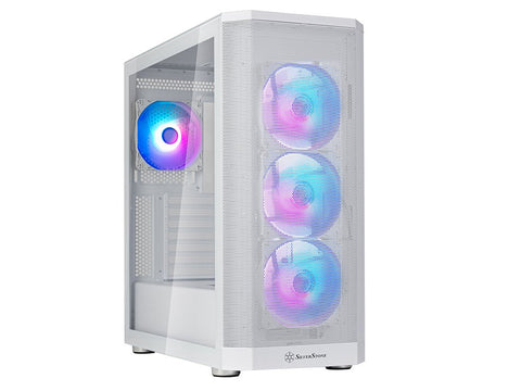 SilverStone FARA 514X ARGB ATX Mid-Tower Case - White