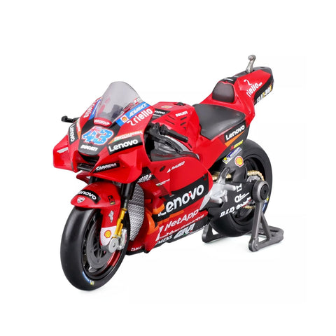 Maisto 1:18 Scale Moto GP 2022 Ducati Lenovo Team #43 Jack Miller Diecast Model