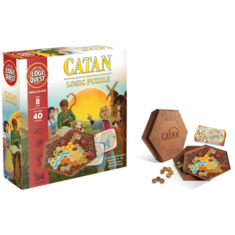 Asmodee Logiquest Catan Logic Puzzle Game