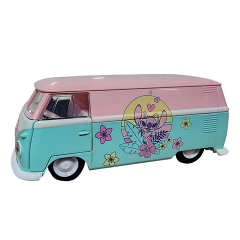 Jada 1:32 Scale Lilo & Stitch Angel Themed 1961 Volkswagon Bus Diecast Model