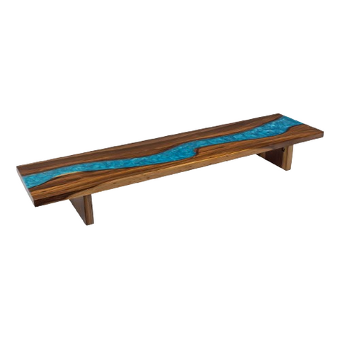 Desky Minimal Monitor Stand - Pheasantwood Blue River