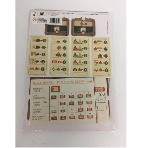 Pegasus Spiele Carnegie: Departments and Donations Expansion Board Game