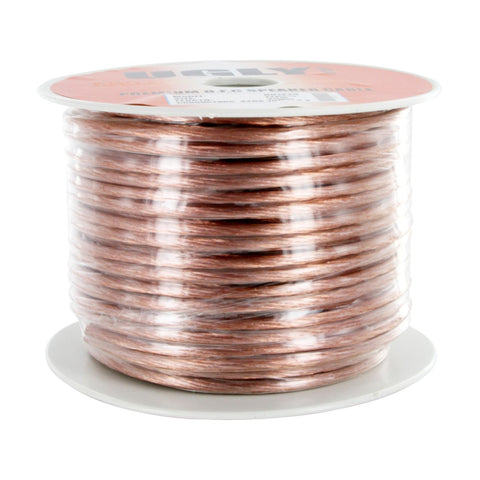 25m Ugly Speaker Cable OFC 42 x 0.17mm Strands Figure 8 17 AWG Spool Hi-Fi