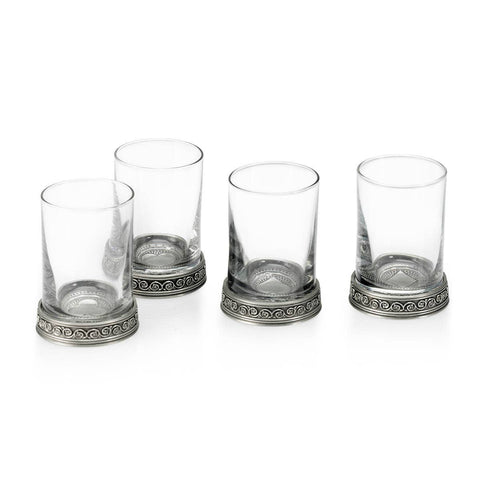Ace 4-Shot Glass Set