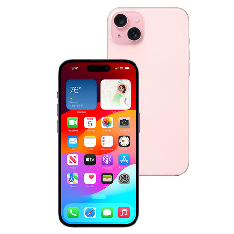 Apple iPhone 15 128GB (Pink) [~Refurbished: Excellent]